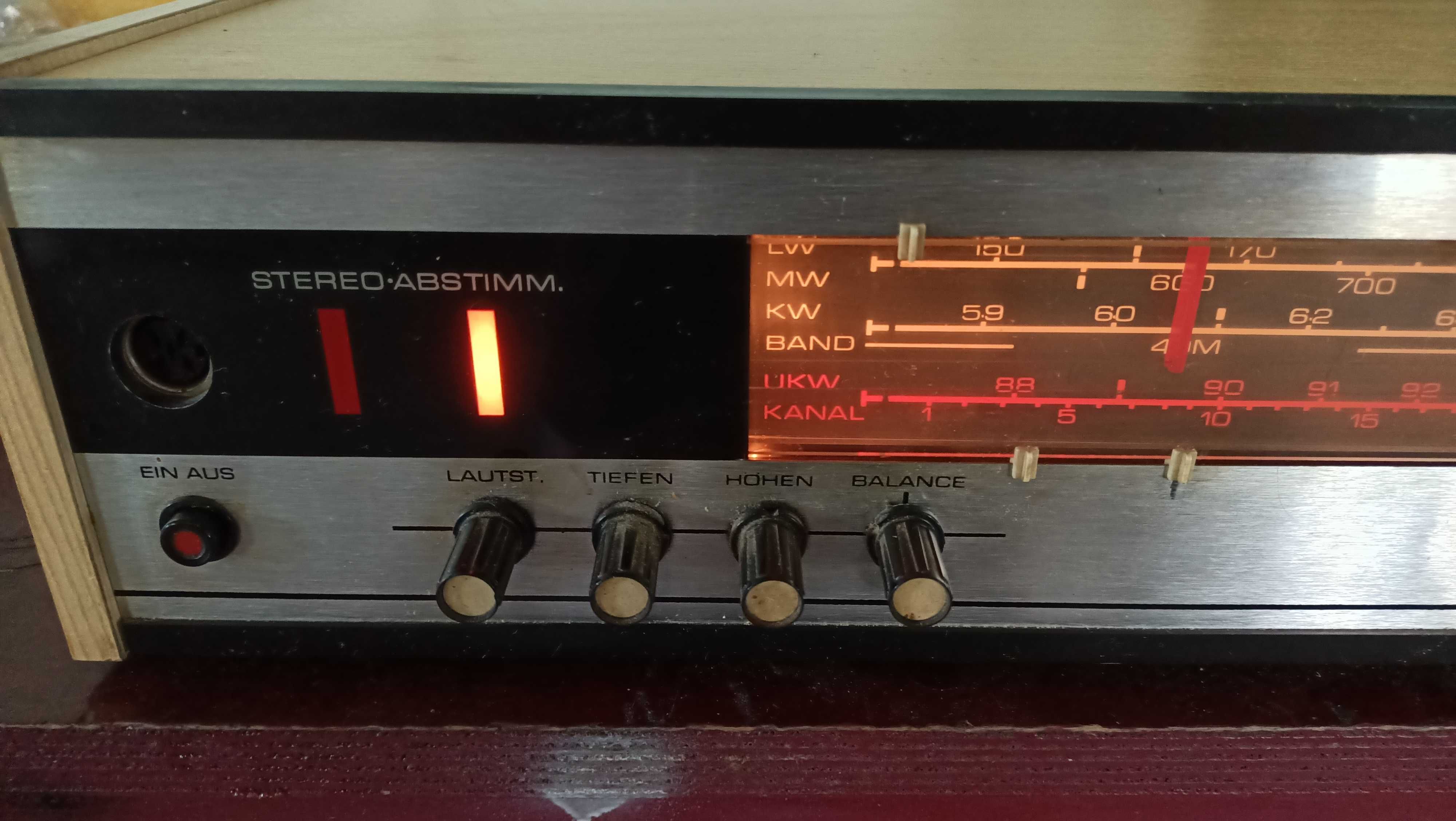 amplituner vintage RFT Proxima 401