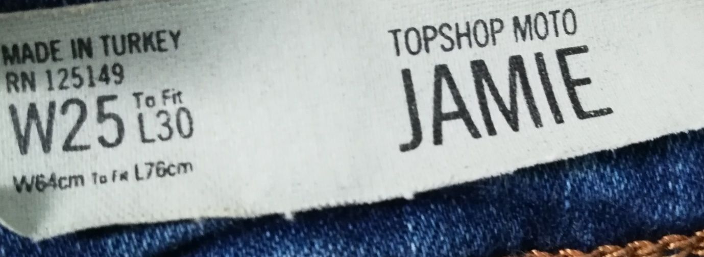 Jeansy  Top Shop