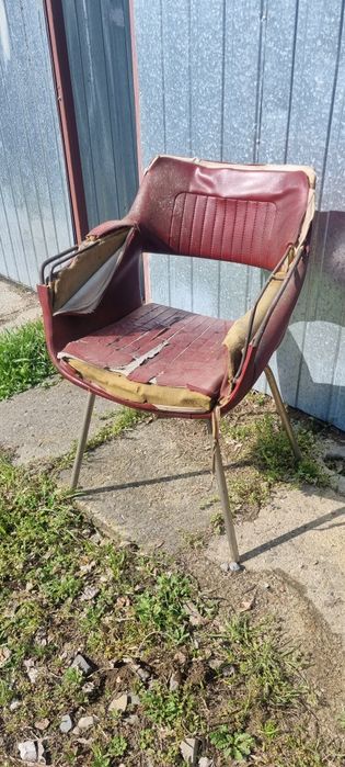 Fotel krzesło PRL vintage retro loft