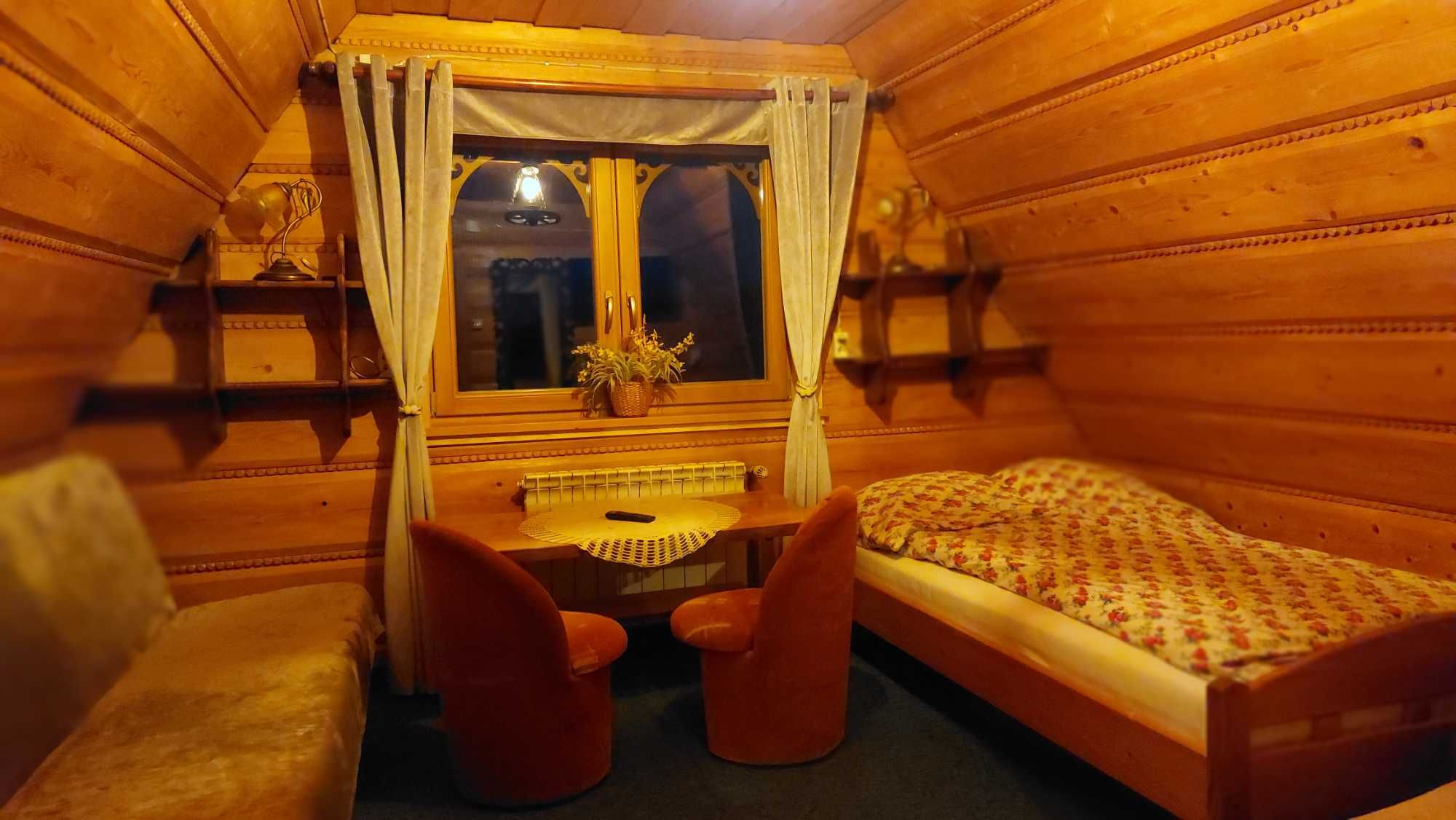 Zwolnił  się Domek  góralski z sauną w  Zakopanem z widokiem na Tatry