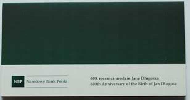 NUMER - 938 Banknot Kolekcjonerski NBP 20 zł Jan Długosz 1050 Chrzest