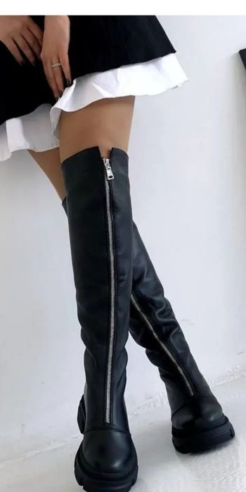 Сапоги ботфорты еврозима