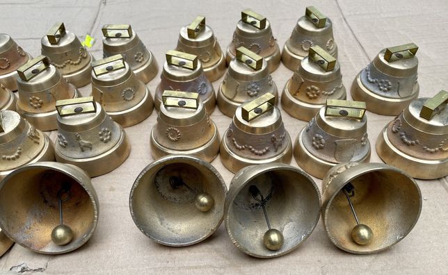 Dzwonki wykonane z brązu