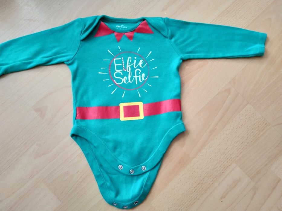 Body niemowlęce świąteczne elf strój elfa święta