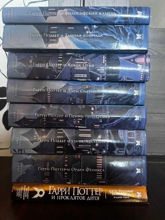 Гаррі Потер, книга 8 частин