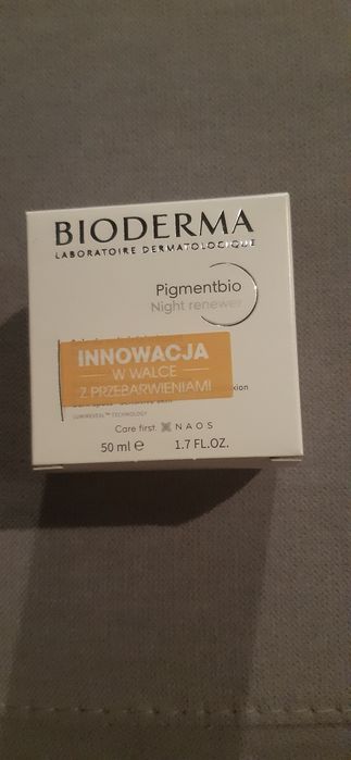 Bioderma Pigmentbio Night Renewer, 50ml krem do twarzy na noc DATA!!!