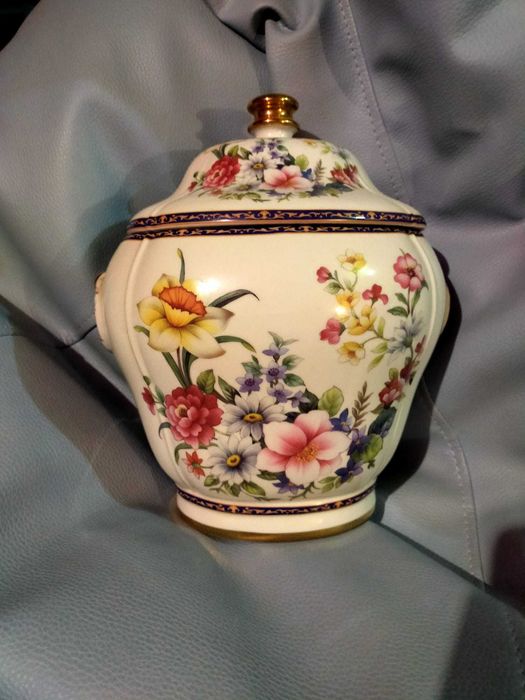 Conjunto louça decorativa casca fina marca limoges