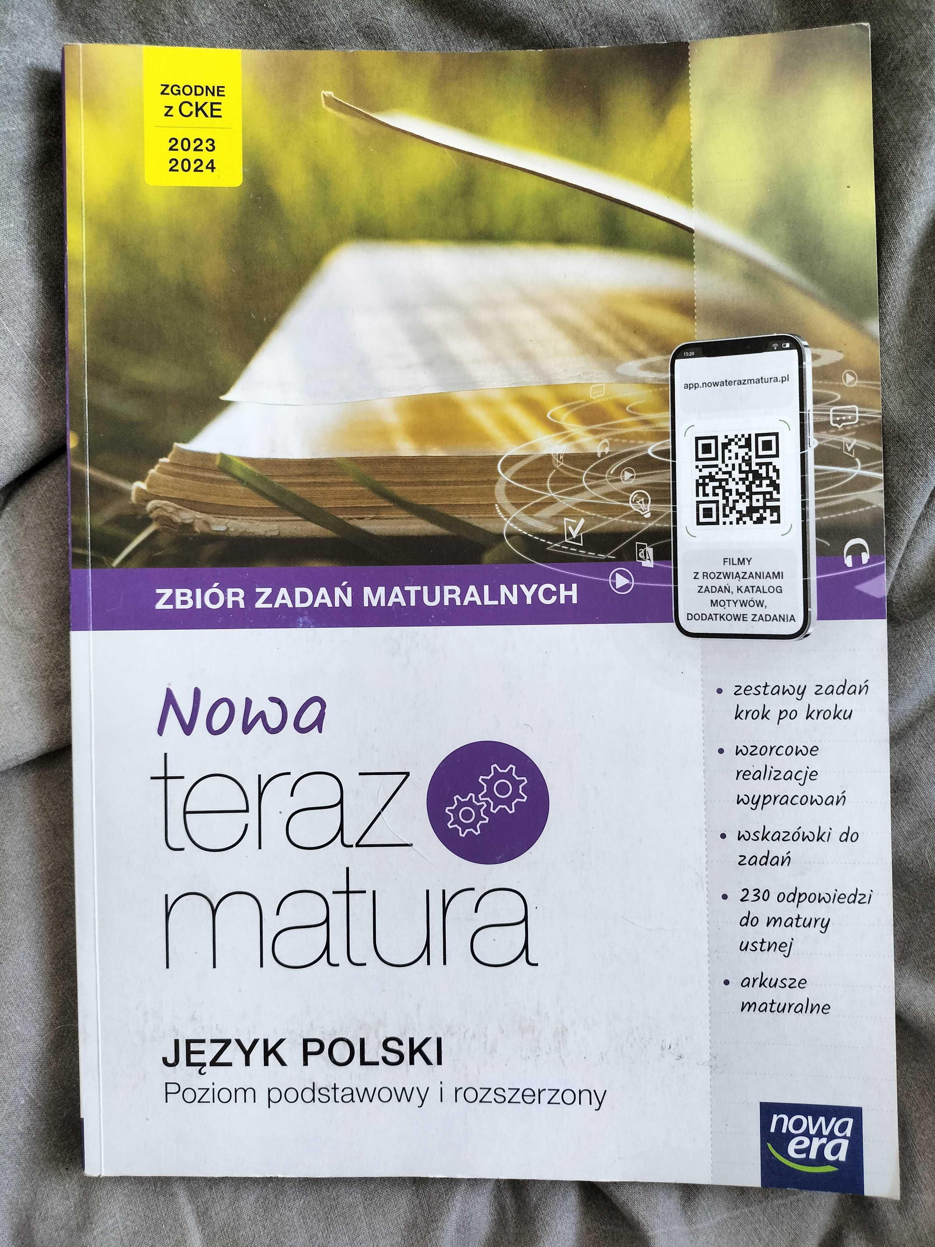 Zbiór zadań + Vademecum nowa teraz matura język polski