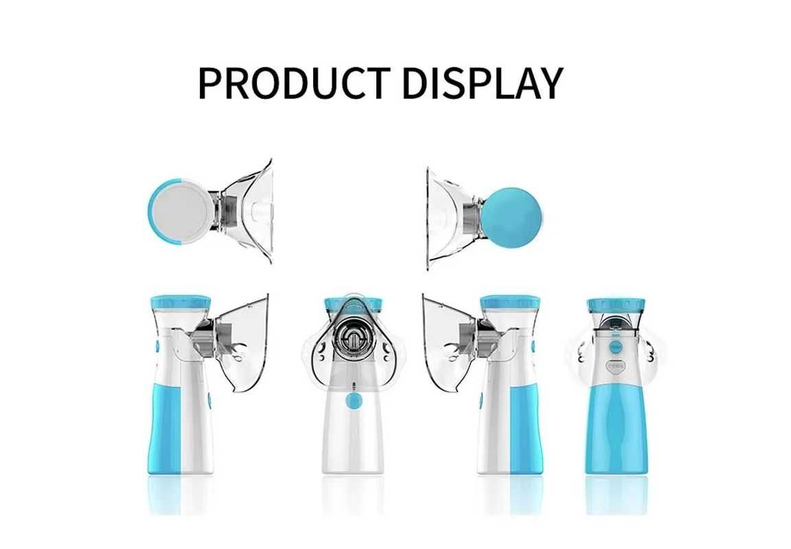 INHALATOR nebulizator pulsometr poziom tlenu w krwi/nowe