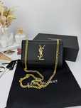 Сумка Yves Saint Laurent Kate Black Gold