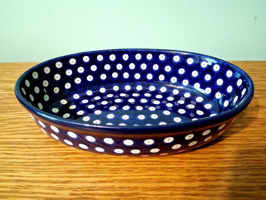 Polmisek owalny 1L 24cm GAT2 Ceramika Artystyczna Boleslawiec