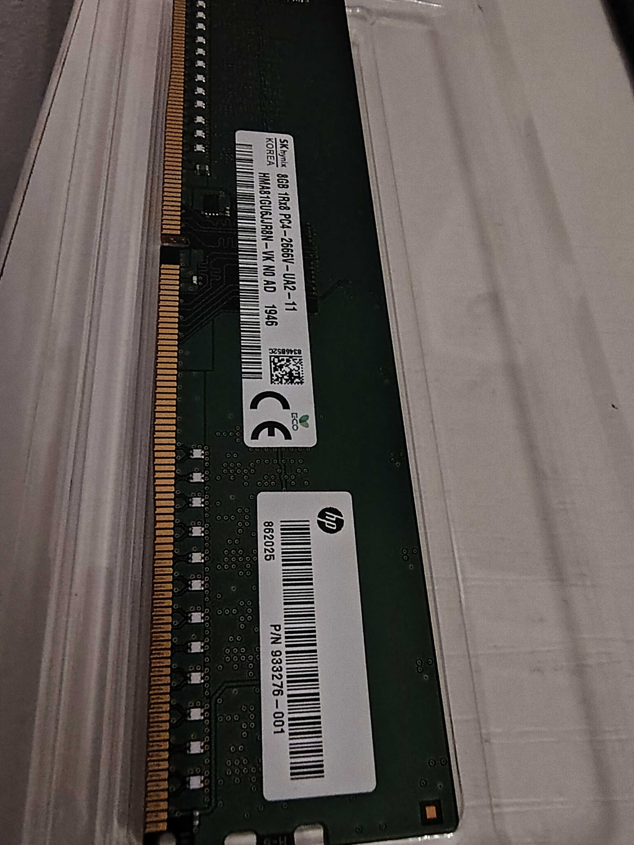 ОЗУ Оперативна пам'ять DIMM 8Gb DDR4-2666 Hynix HMA81GU6JJR8N-VK
