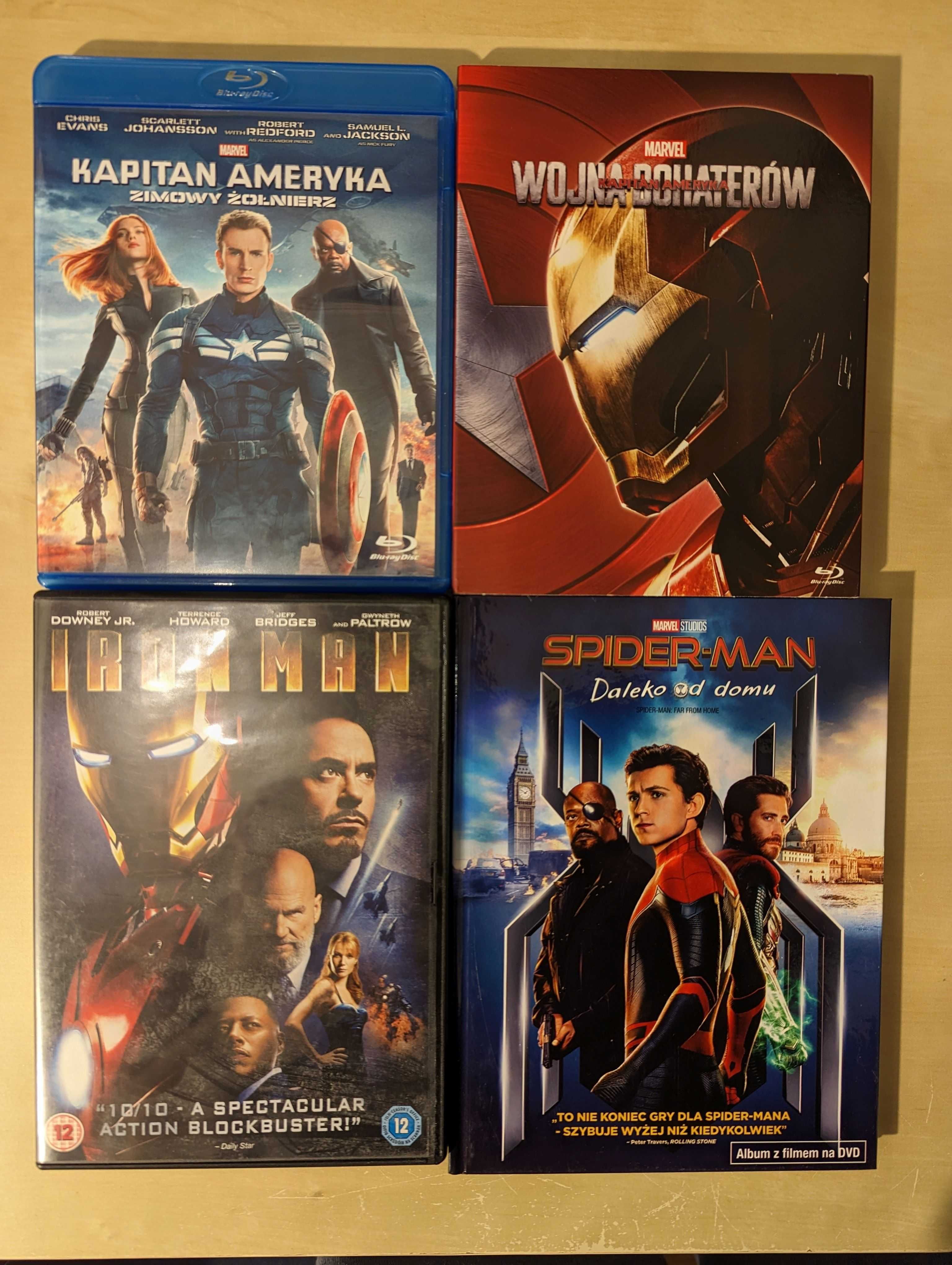 7 filmów Marvela (MCU) na Blu-Ray i DVD