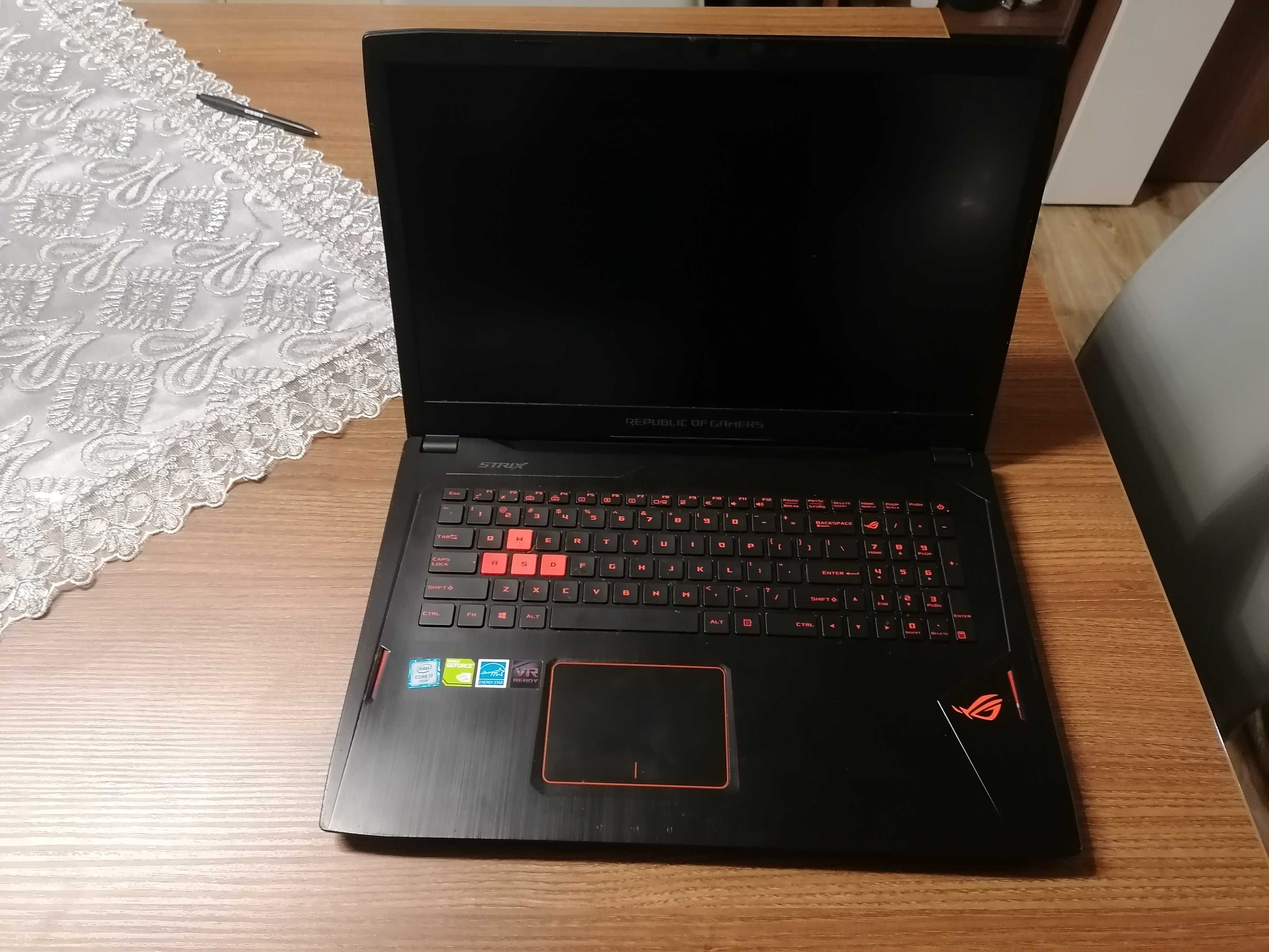 Laptop Asus Rog Strix GL702V 17"