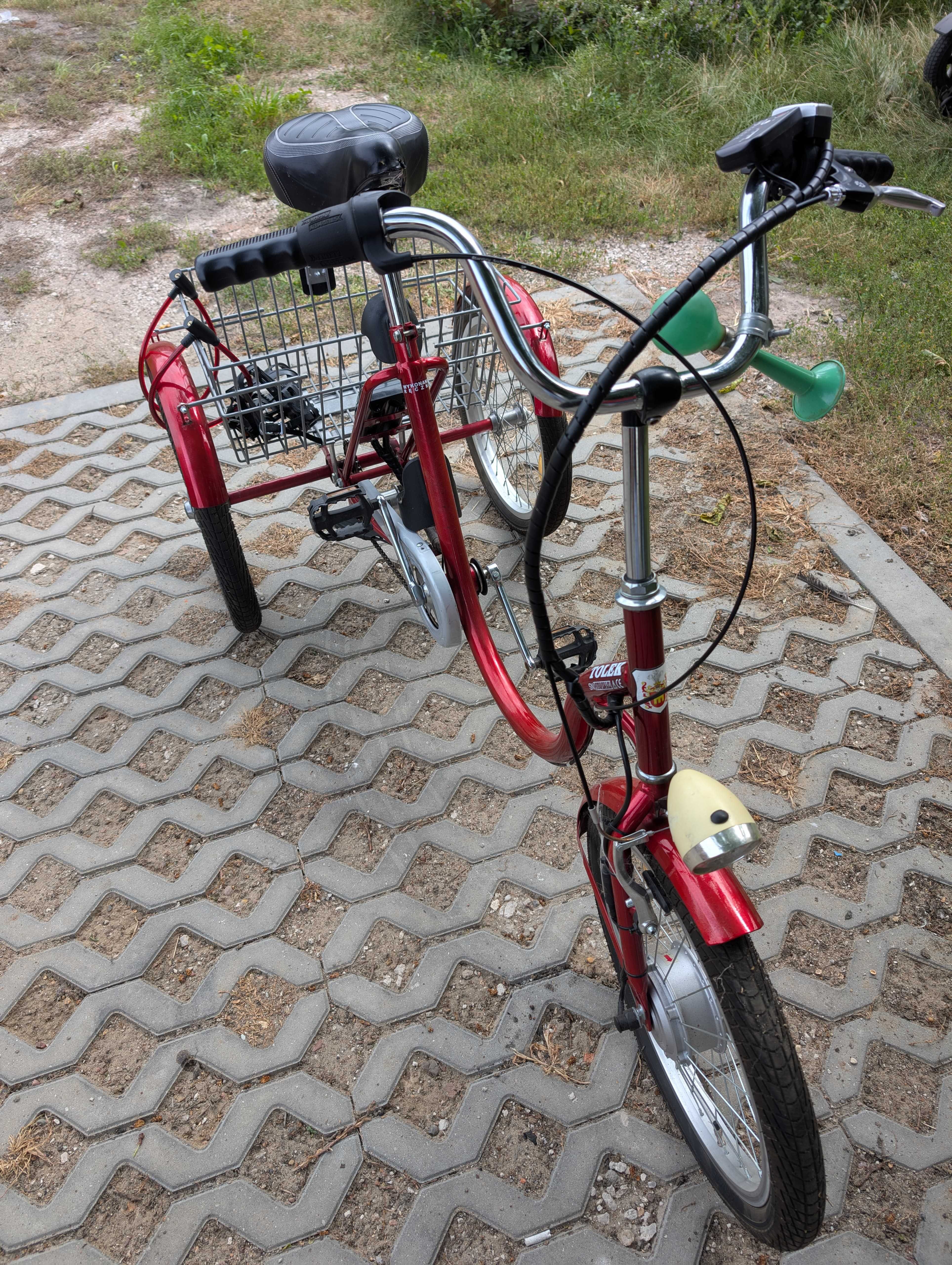 Rowet trzykołowy elektryczny Tolek