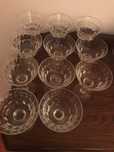 Copos cristal mais garrafas