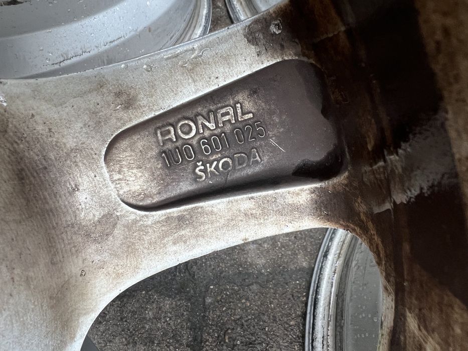 Диски 5-100 R15 Skoda