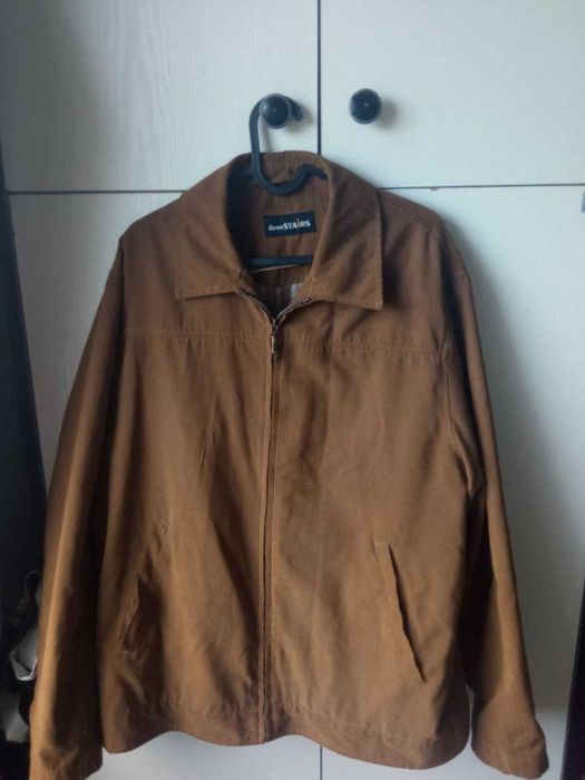 Kurtka Zamszowa Męska