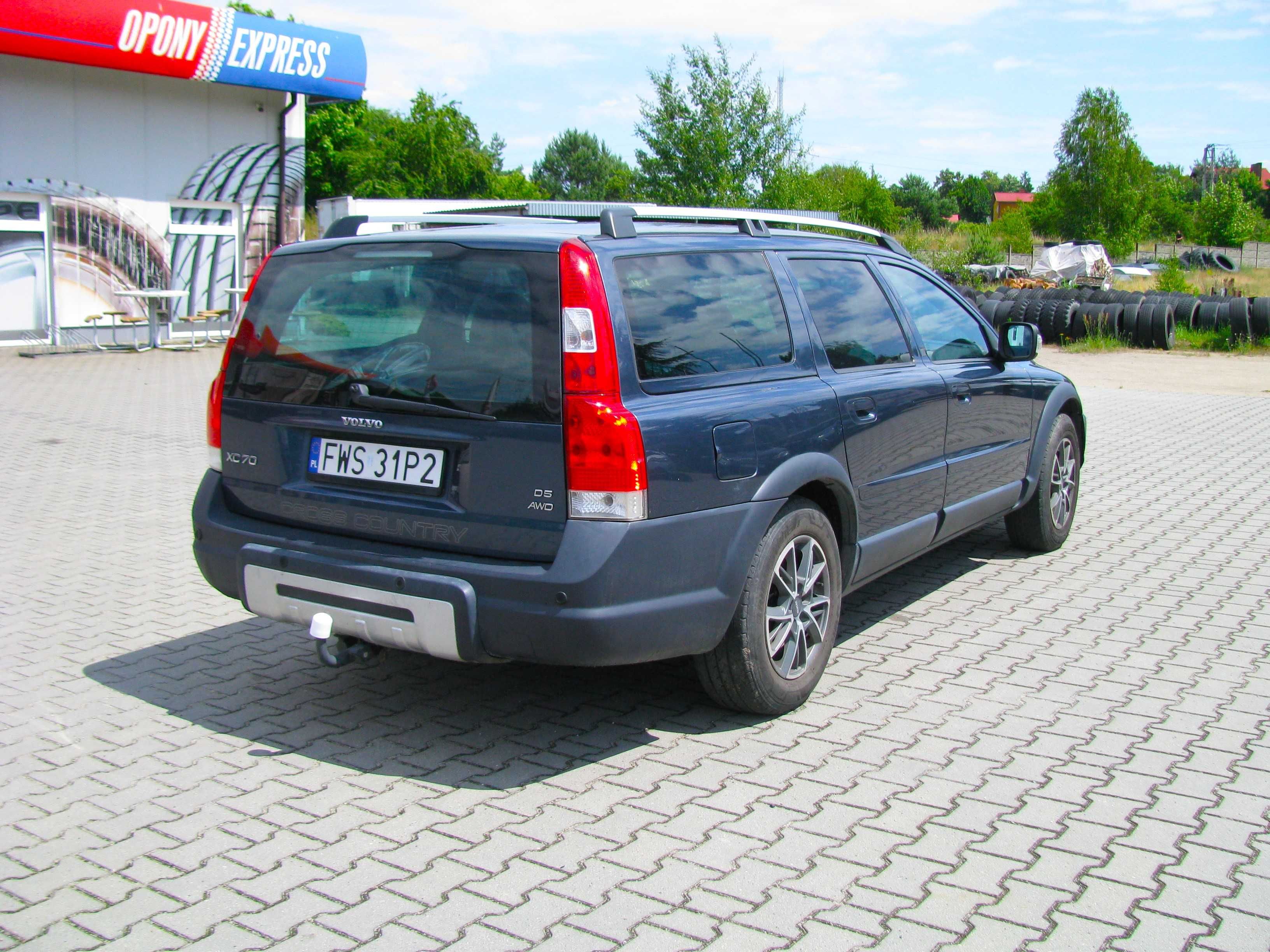 VOLVO XC70, automat, 4x4, CROSS COUNTRY, 2,4 diesel, zarejestrowany