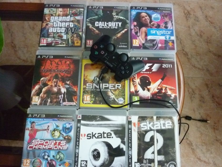 ps3 : 9 jogos sim comando.