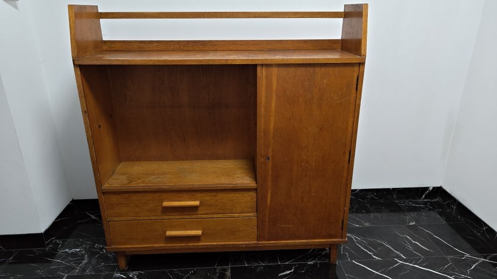 Szafka biblioteczna 1959 rok mebel komoda kredens antyk