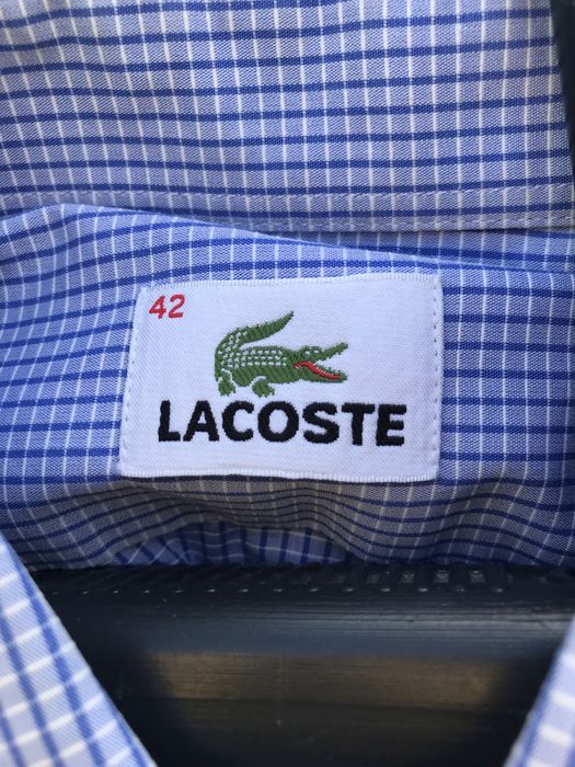 Чоловіча рубашка Lacoste 42 розмір