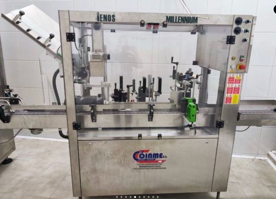 Rotuladora garrafas vinho