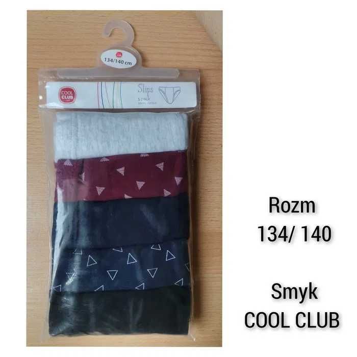 Nowe Majtki 134/140 Cool Club majtki 134/140 slipki Smyk