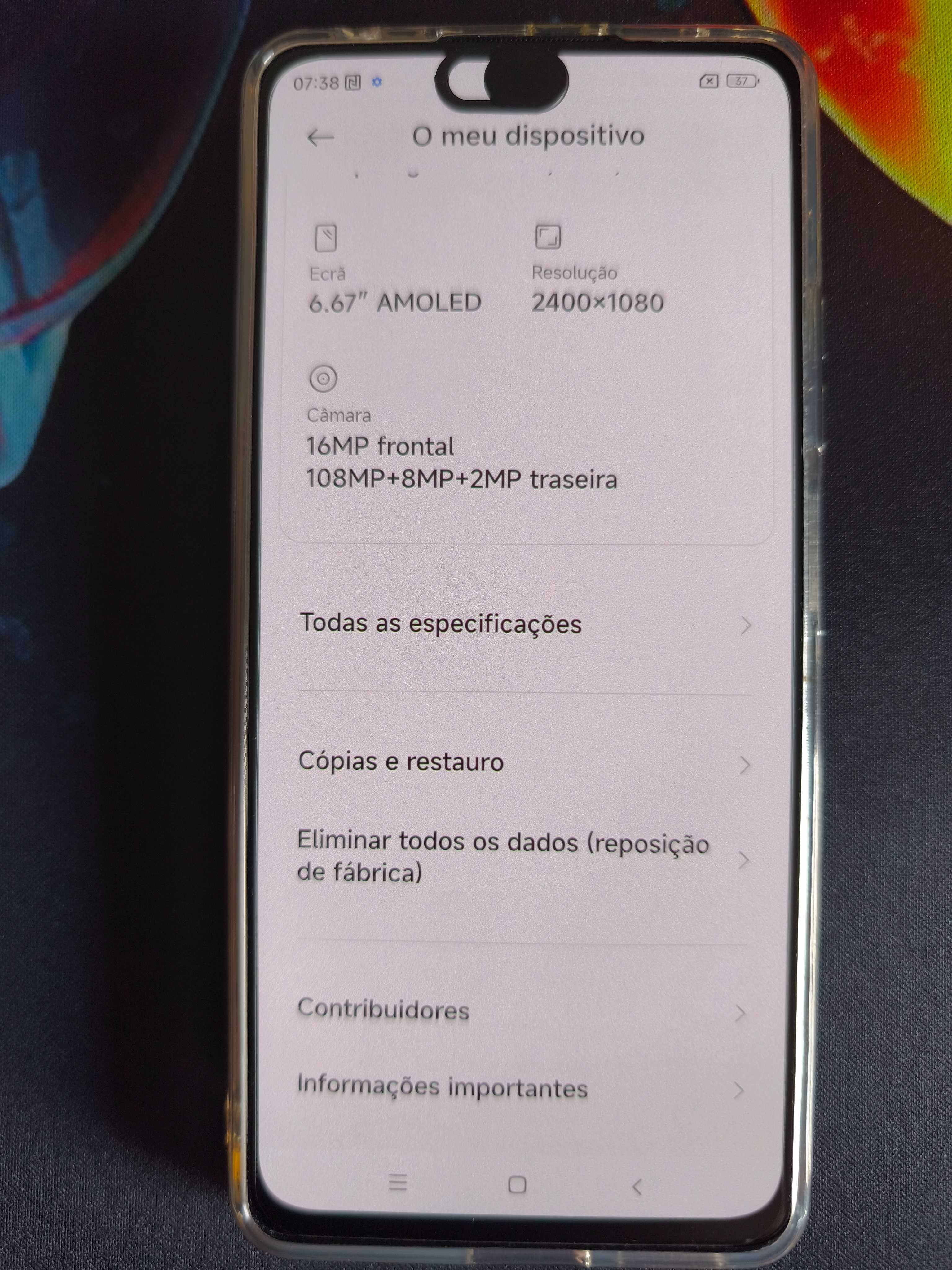Smartphone XIAOMI Redmi Note 11 Pro 5G(6.67'' - 6 GB - 128 GB - Preto)