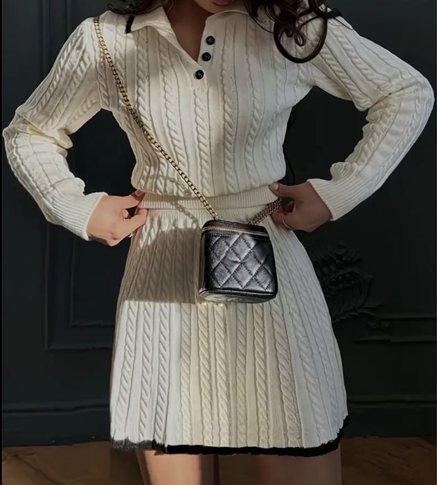 Тепла трикотажна сукня, універсальний розмір.