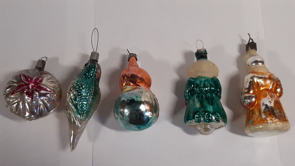 Ёлочные игрушки СССР