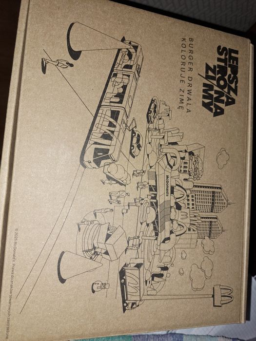 Szalik drwala McDonald's 2025