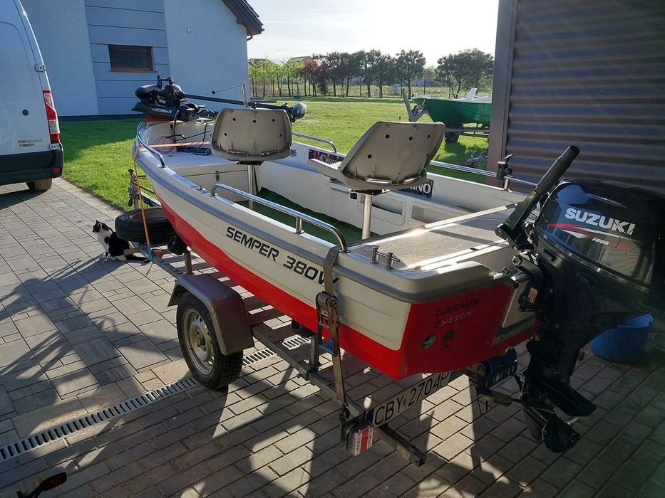 Silnik zaburtowy suzuki 20km  Semper 380.   Riverfox 390