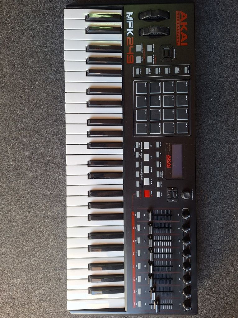 Teclado midi Akai mpk 249