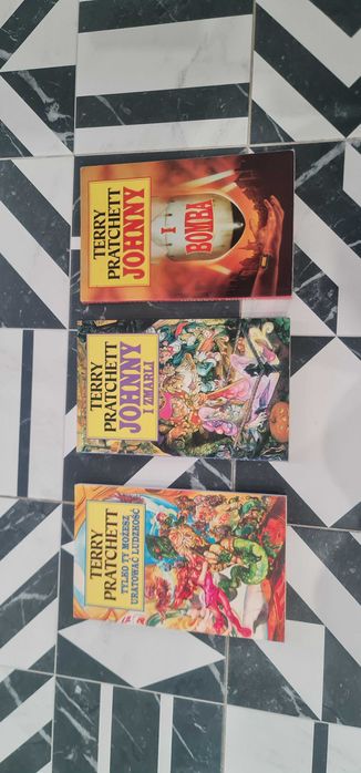 ZESTAW 1-3 !!! JOHNNY MAXWELL uratować, zmarli, bomba TERRY PRATCHETT