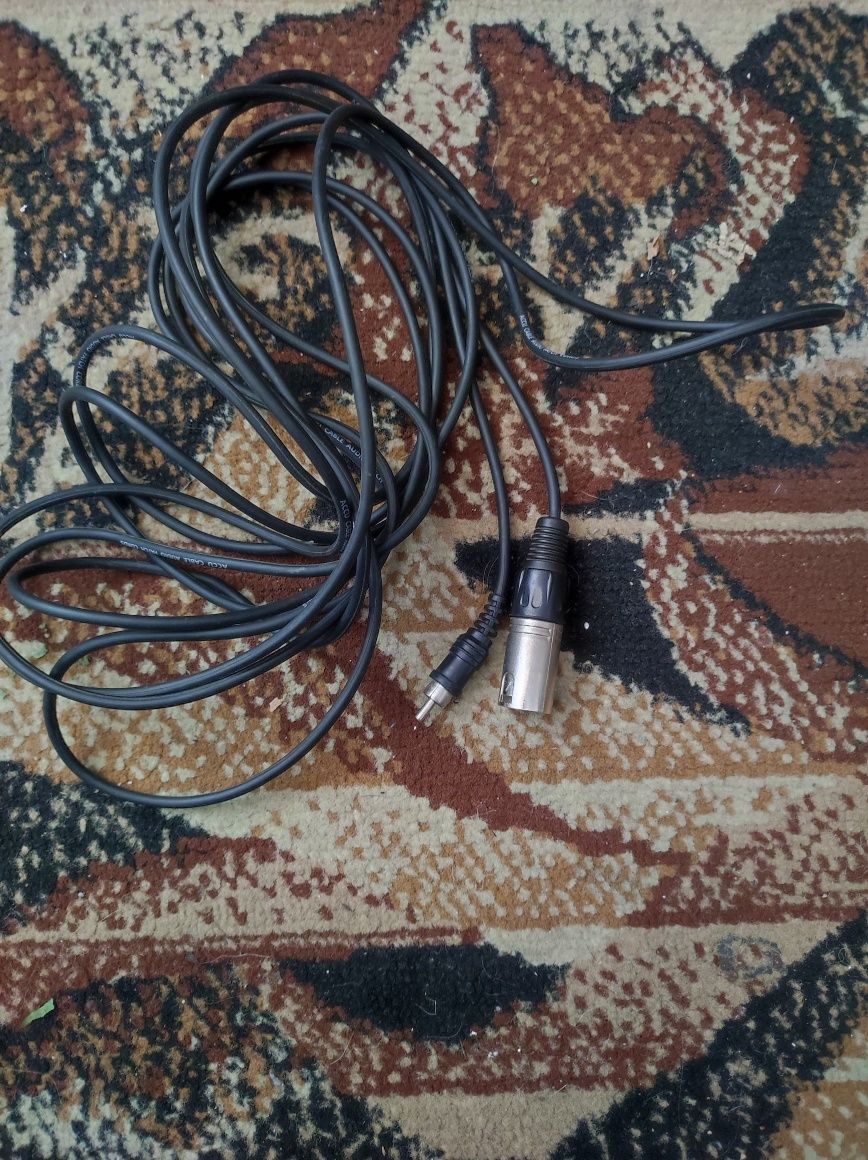 Retro kabel wtyk bananowy i czincz UNITRA i inne