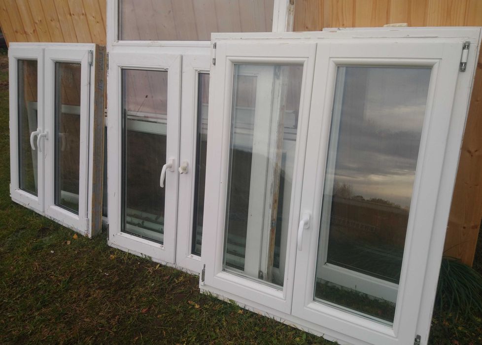 Okna pcv i drewniane