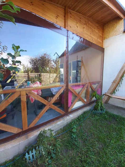 Вікна м'які-штори ПВХ для альтанки/тераси