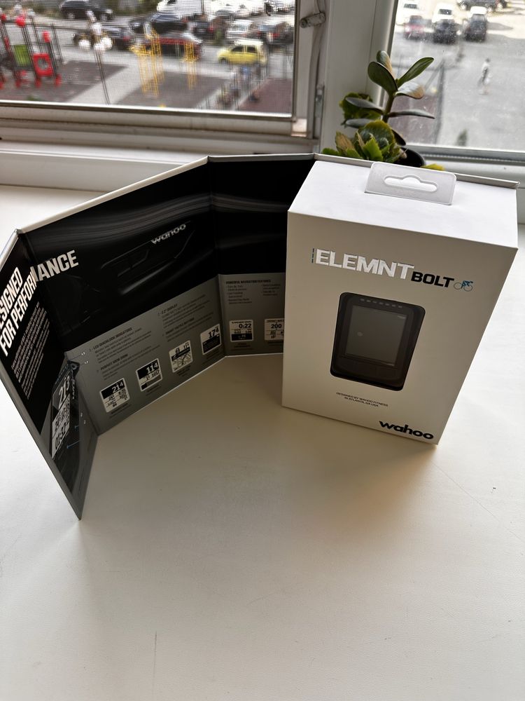 Wahoo ELEMNT BOLT GPS велокомп’ютер (б/в)