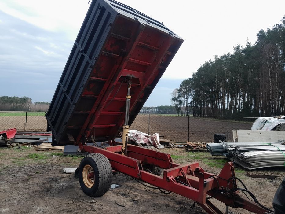 Przyczepa wywrotka wysokiego kiprowania