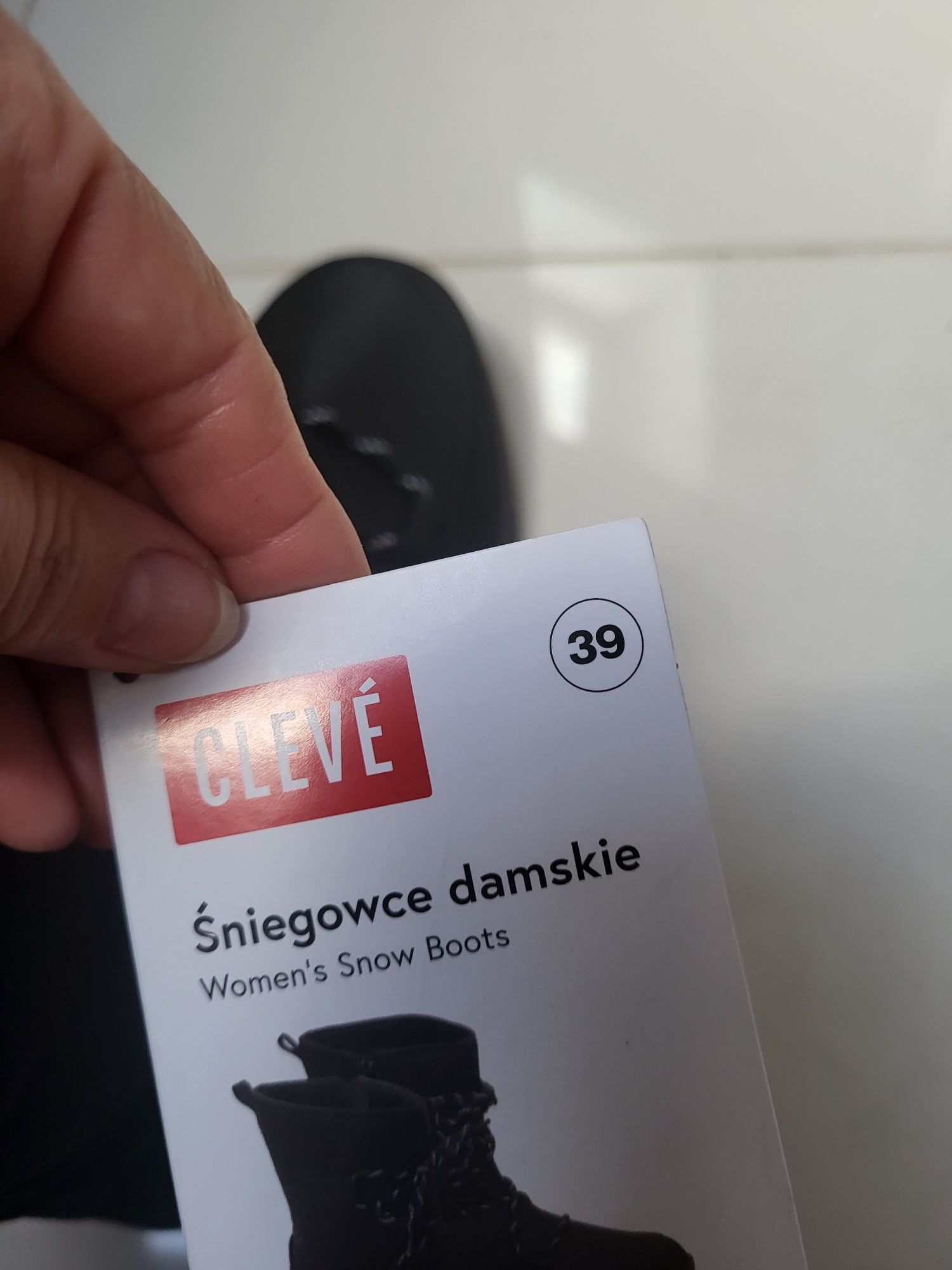 NOWE Śniegowce z metką ROZM  39