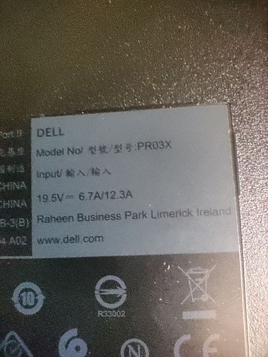 Dell dock station PRO3X