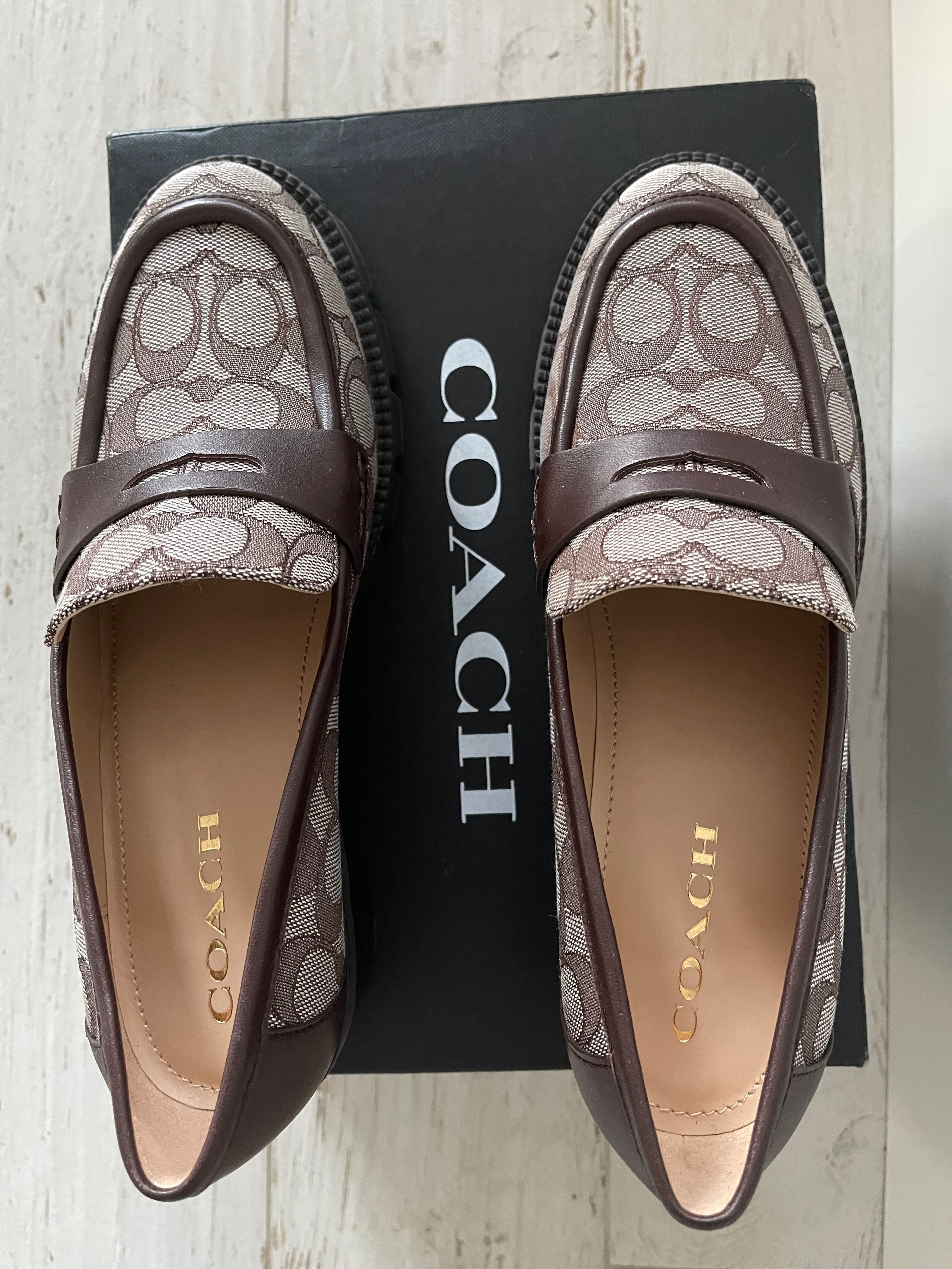 COACH туфли оригинал кожа р 39,5