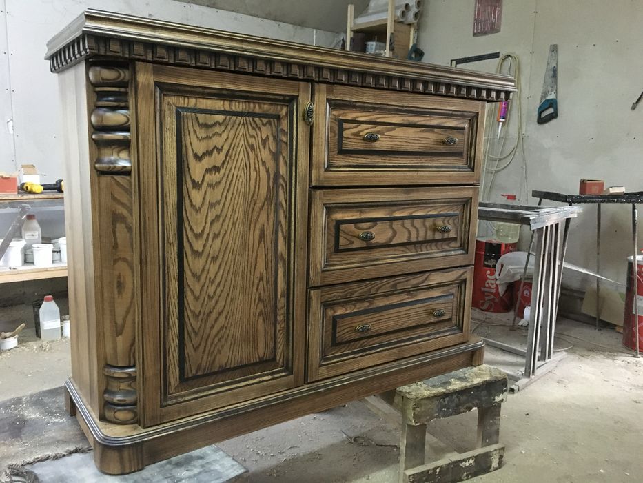 Комод «Анна», комод з масиву, дубовий комод.
