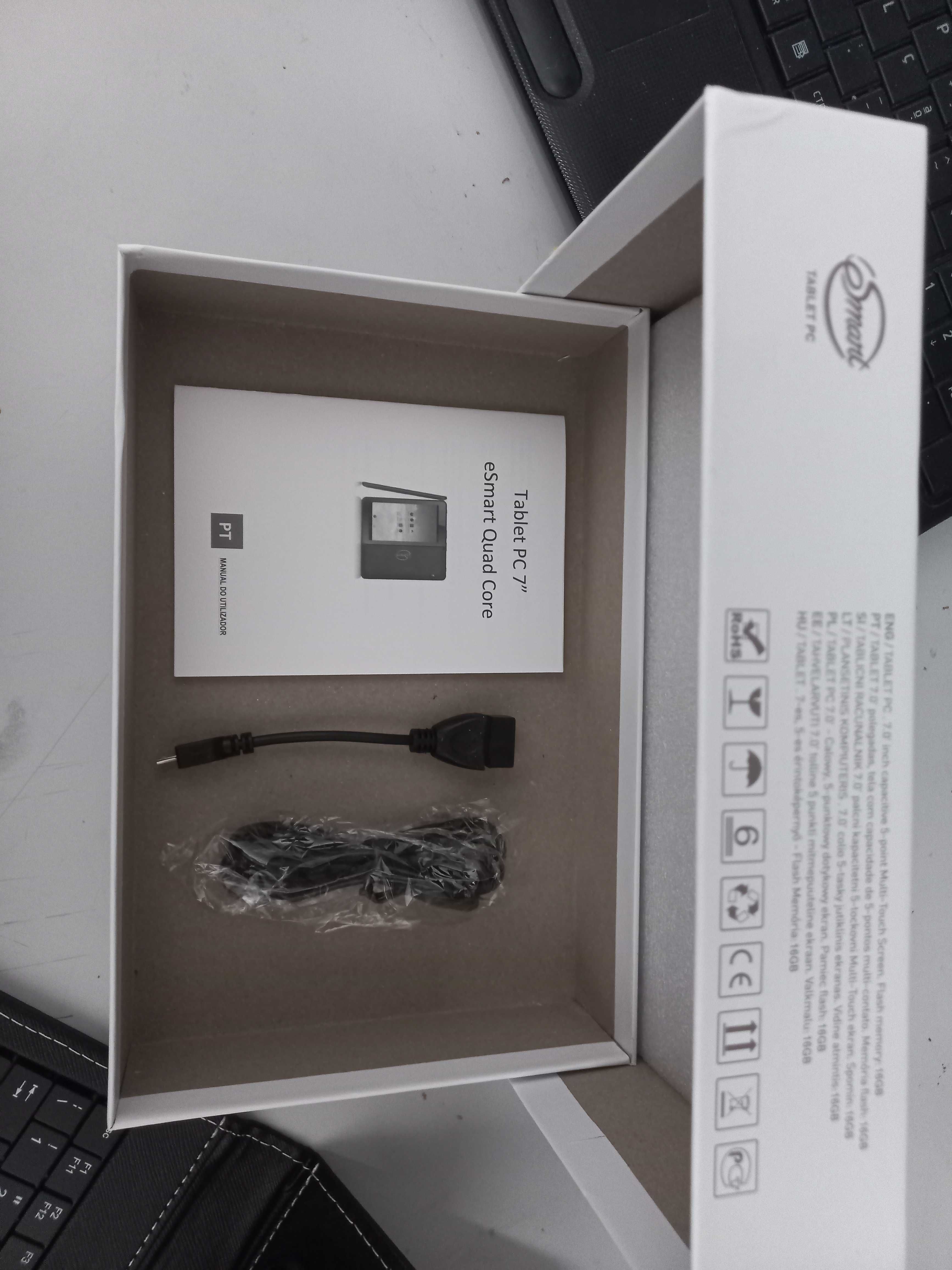 Tablete novo  na caixa smart