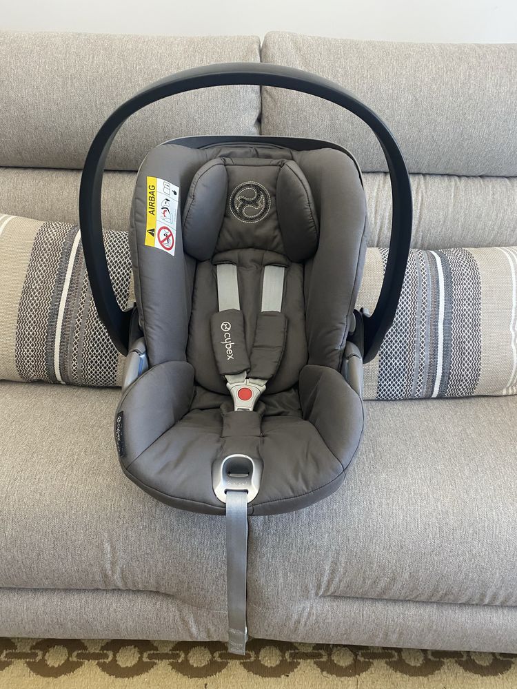 Conjunto cadeira Balios S + Ovo reclinavel Cybex