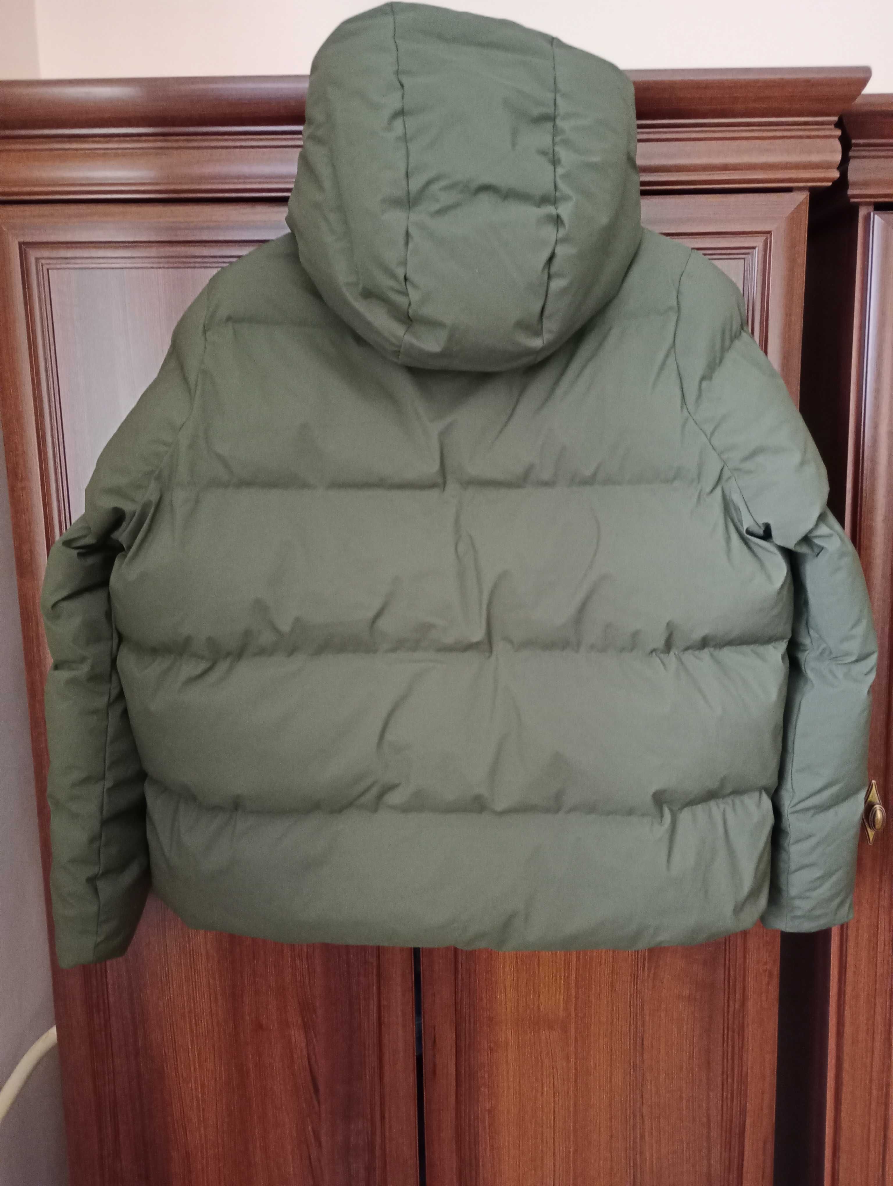 kurtka pikowana damska oversize 4F XL khaki