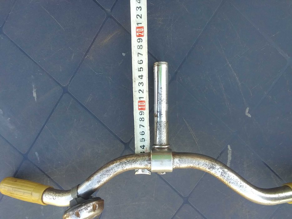 Stara kierownica do roweru sztyca stary rower kierownik zabytek z PRL