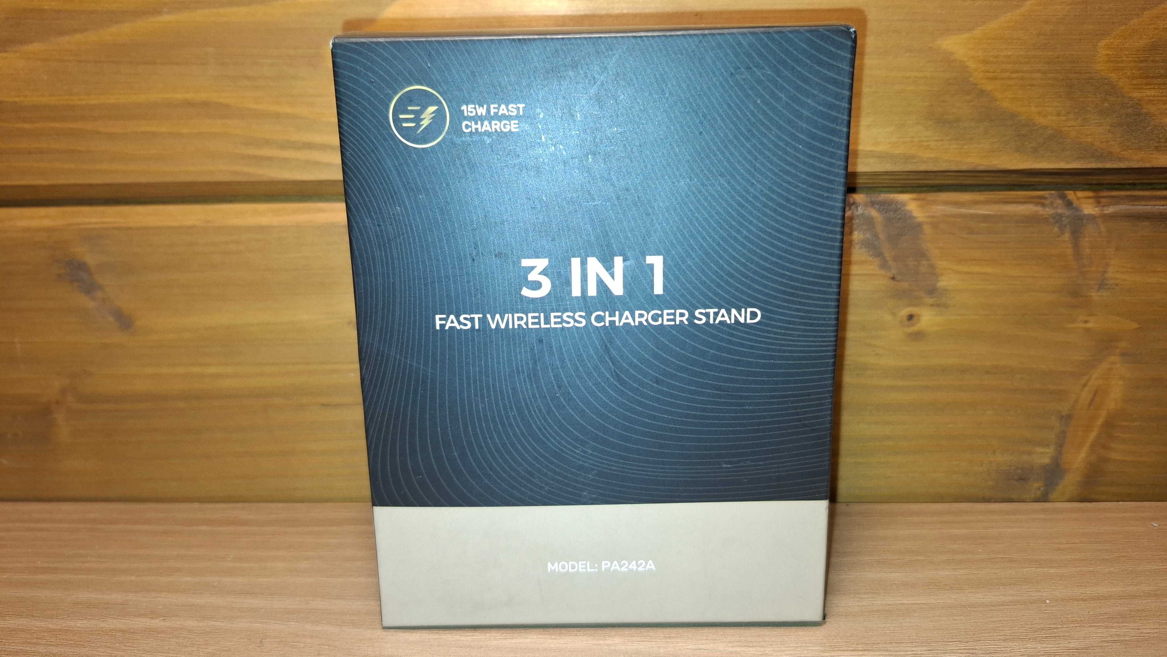 Ładowarka Bezprzewodowa - Wireless Charger - 3 w 1