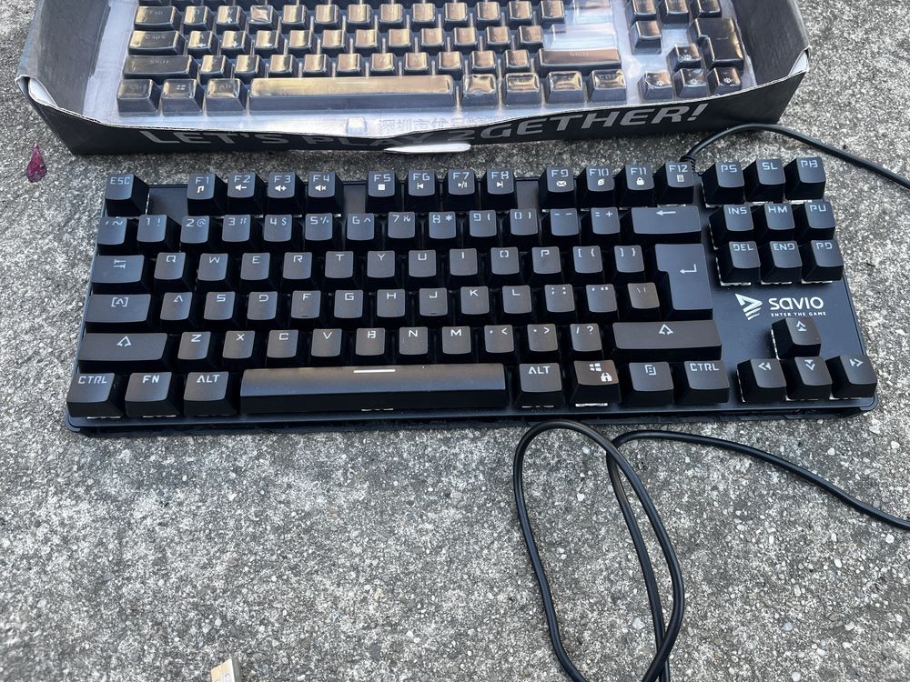 Klawiatura mechaniczna  podsiwietlana
